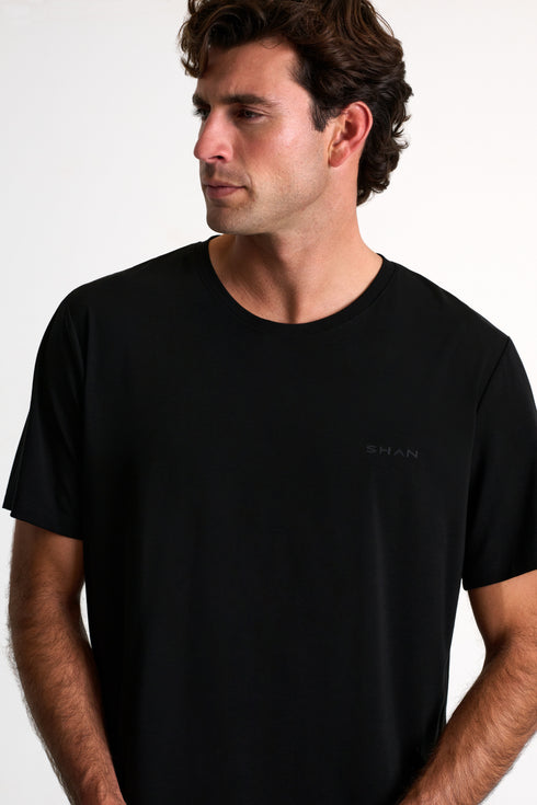 Shan Signature Short sleeve t-shirt with SHAN logo