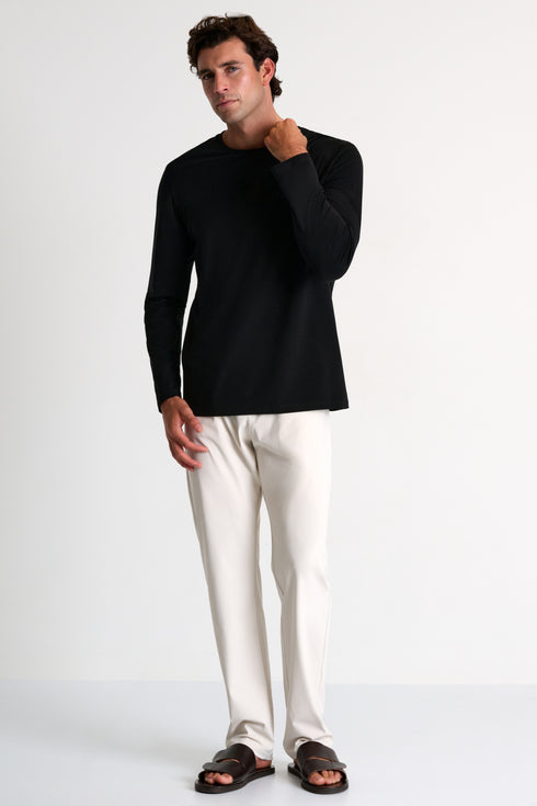 Shan Signature Long sleeve t-shirt with SHAN logo