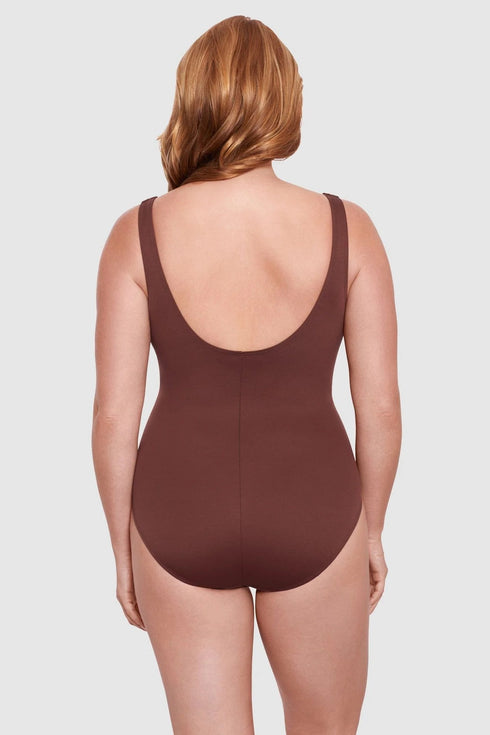 MiracleSuit Women'S Solids Plus Size Escape One Piece
