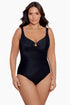 MiracleSuit Women’s Solids Plus Size Escape One Piece
