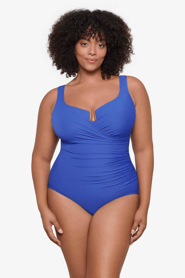 MiracleSuit Solids Plus Size Escape One Piece