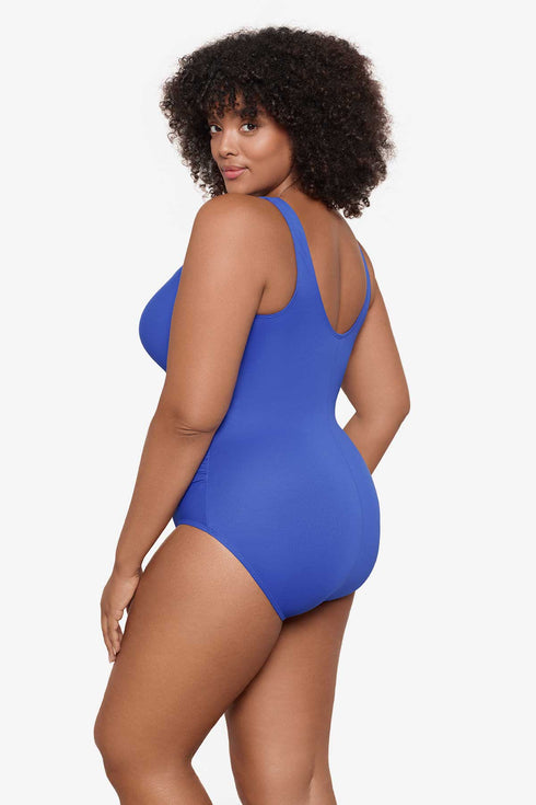 MiracleSuit Solids Plus Size Escape One Piece