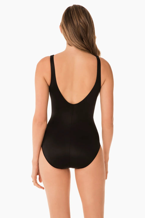 MiracleSuit Rock Solid Twister One Piece Swimsuit