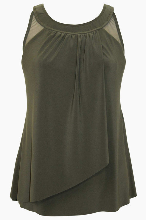 MiracleSuit Illusionists Ursula Tankini Top DD-Cup