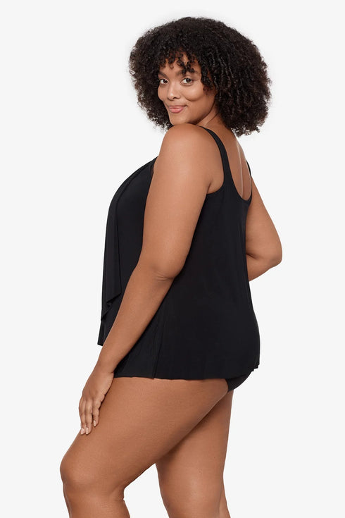 MiracleSuit Illusionists Plus Size Ursula Tankini Top