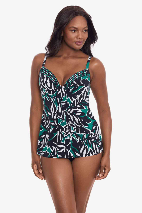 MiracleSuit Palma Verde Marina Tankini Top