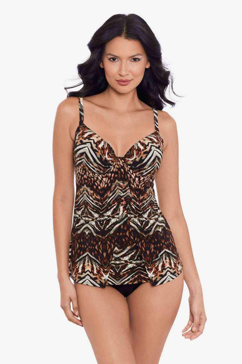 MiracleSuit Tribal Tigress Gala Tankini Top