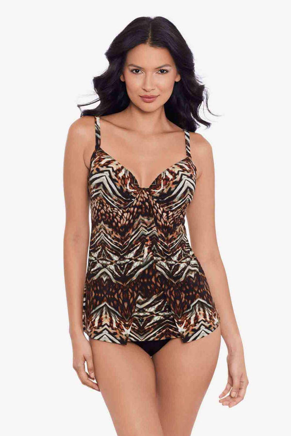MiracleSuit Tribal Tigress Gala Tankini Top
