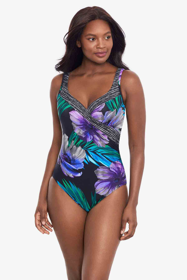 MiracleSuit Flora Aura It's A Wrap One Piece