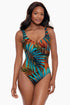 MiracleSuit Tamara Tigre It's A Wrap One Piece Swimsuit
