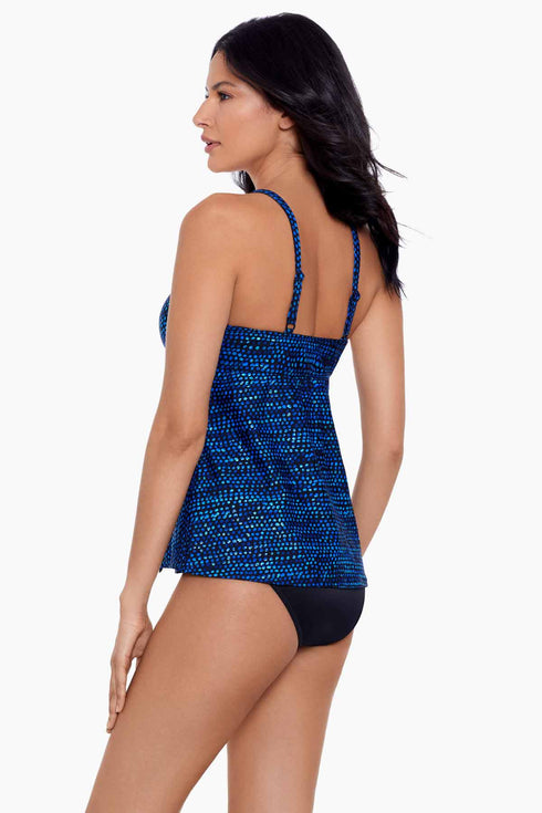 MiracleSuit Dot Com Cleo Tankini Top