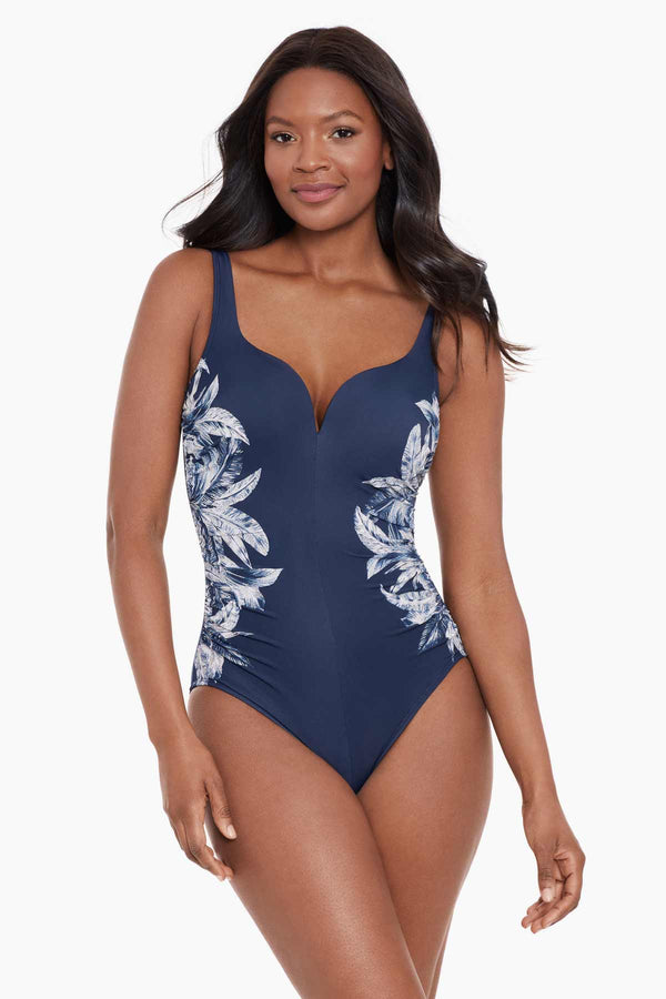 MiracleSuit Tropica Toile Temptress One Piece Swimsuit