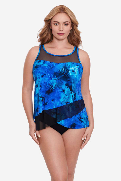 MiracleSuit Sous Marine Plus Size Mirage Tankini Top