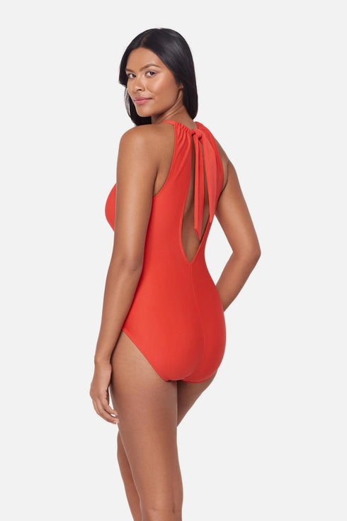 MagicSuit Solid Amelia One Piece Swimsuit