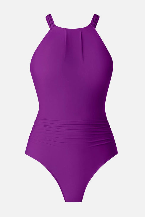 MagicSuit Solid Amelia One Piece Swimsuit