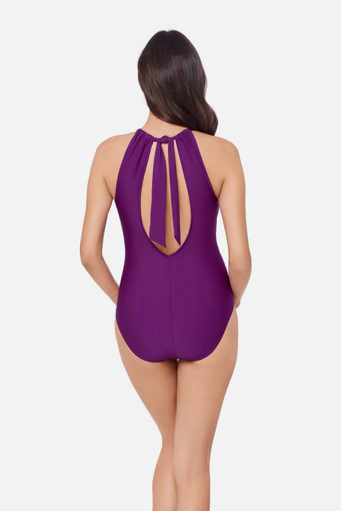 MagicSuit Solid Amelia One Piece Swimsuit