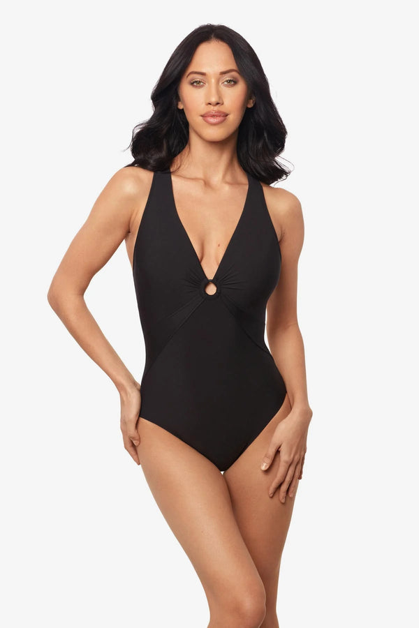 MagicSuit Solid Blakley One Piece Swimsuit