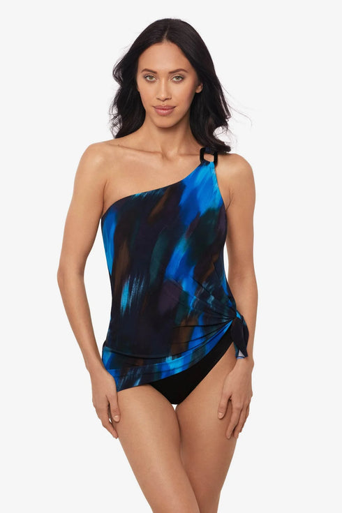 MagicSuit Swipe Right Amal One Piece Swim Dress