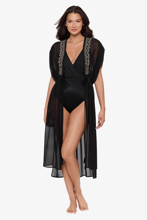 Miraclesuit Beach Etc Long Kimono