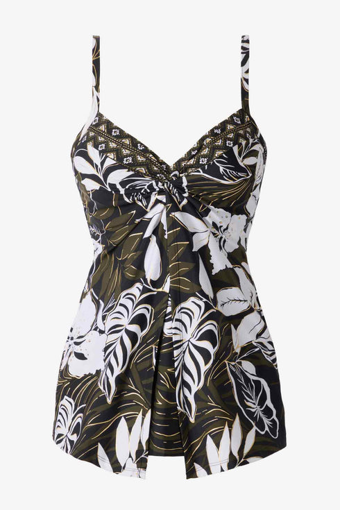 MiracleSuit Elle Dorado Love Knot Tankini Top