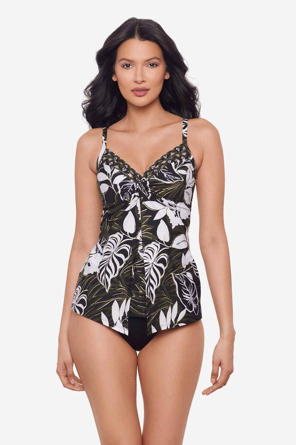 MiracleSuit Elle Dorado Love Knot Tankini Top DD-Cup