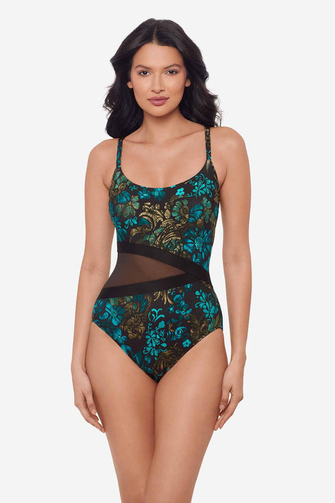 MiracleSuit Flor De Mare Lyra One Piece Swimsuit