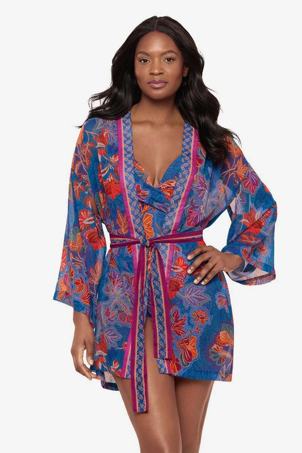 Miraclesuit Decoupage Kimono