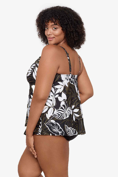MiracleSuit Elle Dorado Love Knot Tankini Top Plus Size
