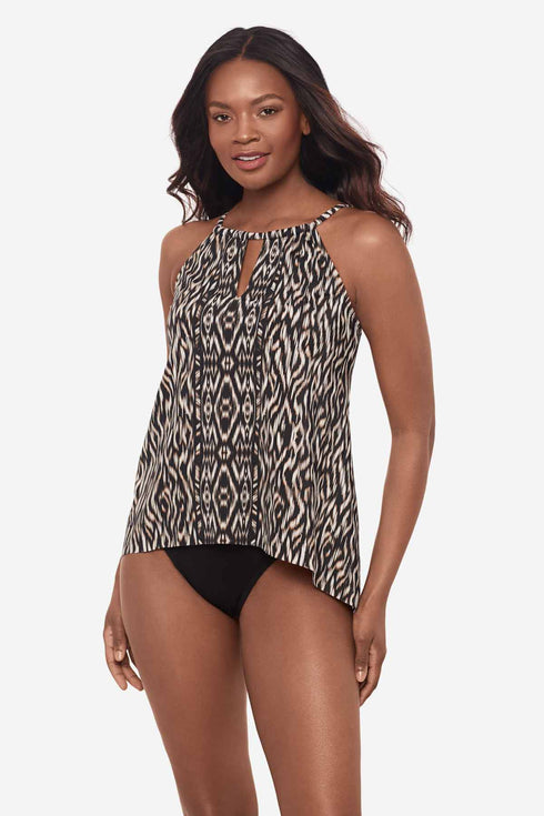 MiracleSuit Topkapi Peephole Tankini Top