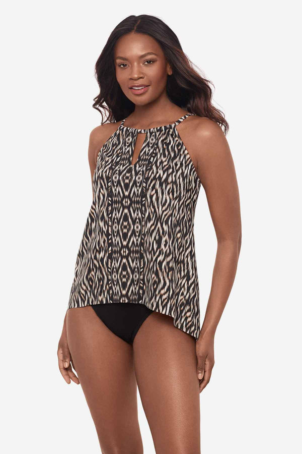 MiracleSuit Topkapi Peephole Tankini Top