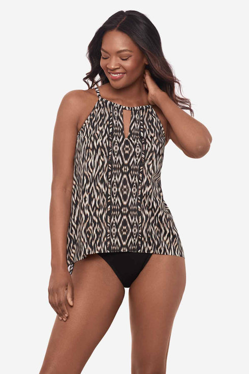 MiracleSuit Topkapi Peephole Tankini Top