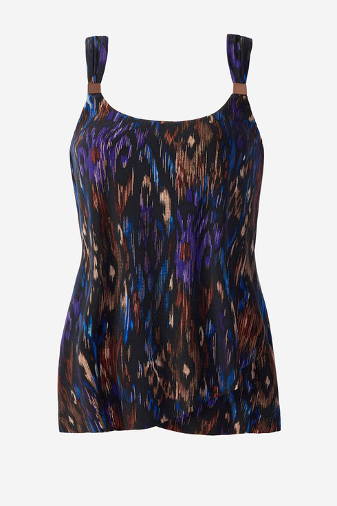 MiracleSuit Tapiz Dazzle Plus Size Tankini Top