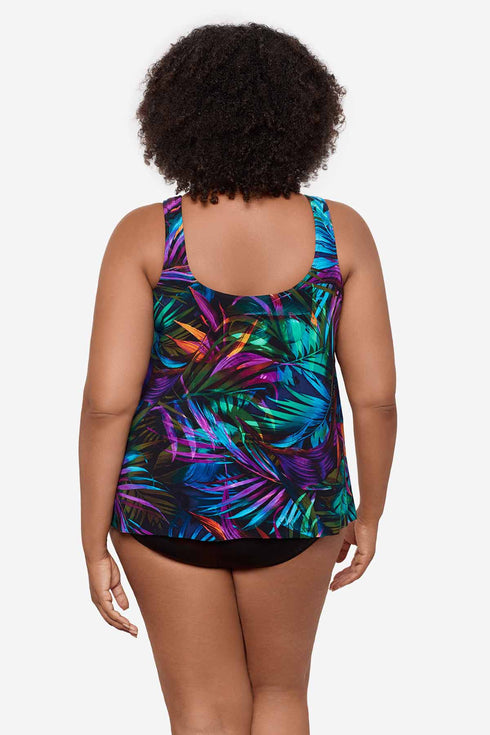 MiracleSuit Plus Size Palma Paradiso Ursula Tankini Top