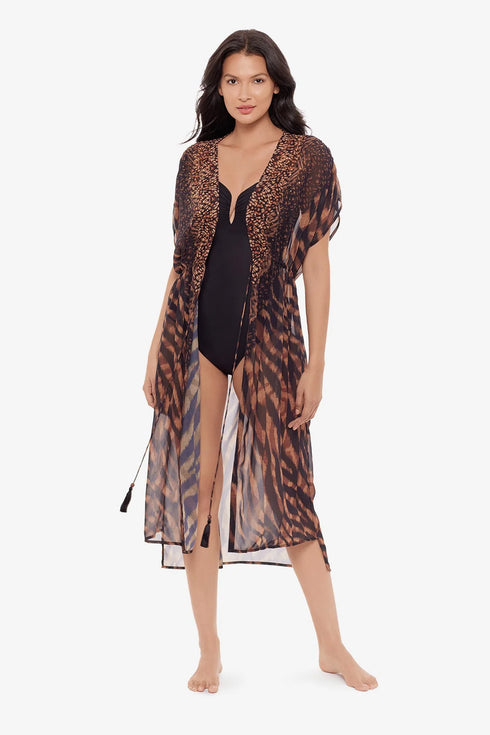 Miraclesuit Raya De Safari Beaded Kimono