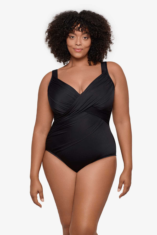 MiracleSuit Rock Solid Revele Plus Size One Piece Swimsuit