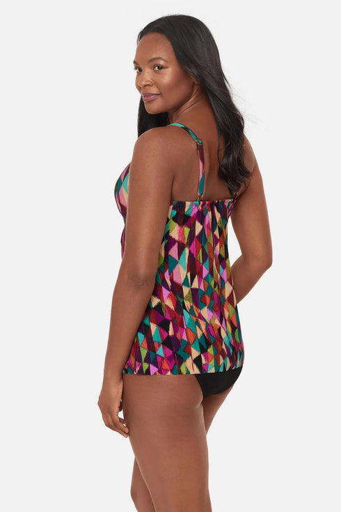 Miraclesuit Farfalle Marina Tankini Top
