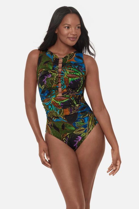 Miraclesuit Amazonia Swizzle One Piece
