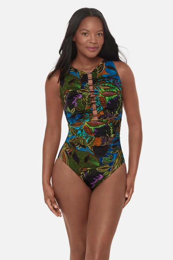 Miraclesuit Amazonia Swizzle One Piece