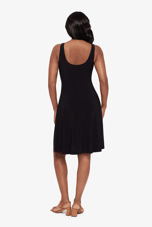 Miraclesuit Solid Remi Fit & Flair Shaping Dress