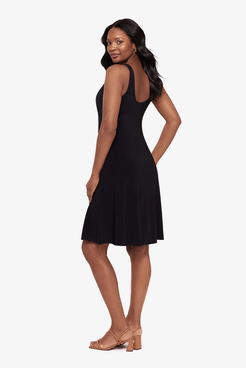 Miraclesuit Solid Remi Fit & Flair Shaping Dress