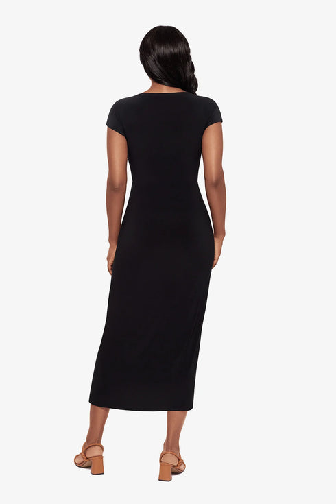 Miraclesuit Solid Loki Wrap Front Shaping Dress