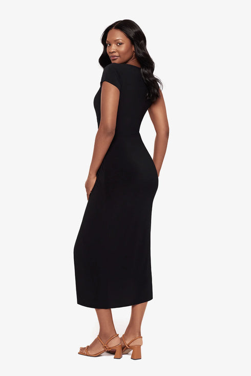 Miraclesuit Solid Loki Wrap Front Shaping Dress