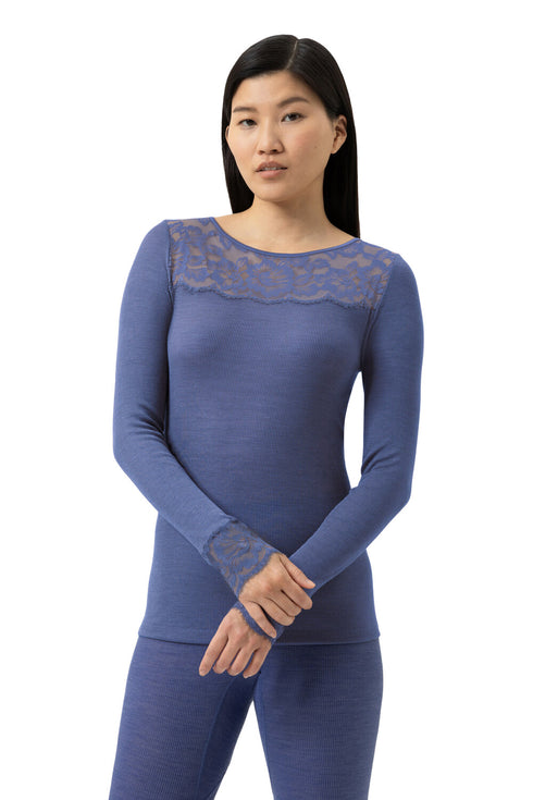 Mey Serie Wool Love T-shirt Long Sleeve