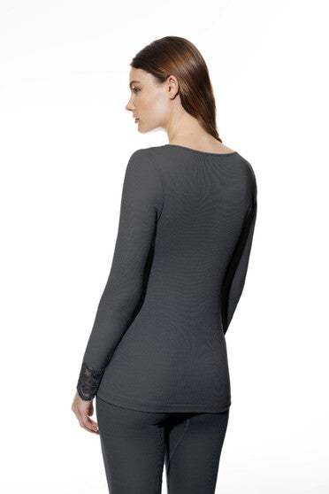 Mey Wool Love T-shirt Long Sleeve