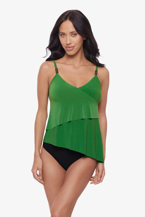 Magicsuit Solid Elsa Tankini Top