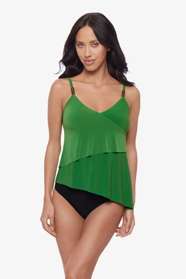 Magicsuit Solid Elsa Tankini Top