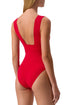 Shan Intemporel Timeless plunge one-piece swimsuit