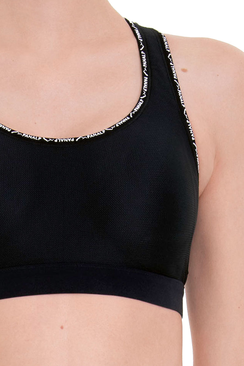 Anita Pan Alp Delta Top Sports Bra 001 BLACK buy for the best price CAD$  130.00 - Canada and U.S. delivery – Bralissimo