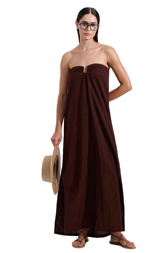 Gottex Luma La Mar U Wire Midi Dress
