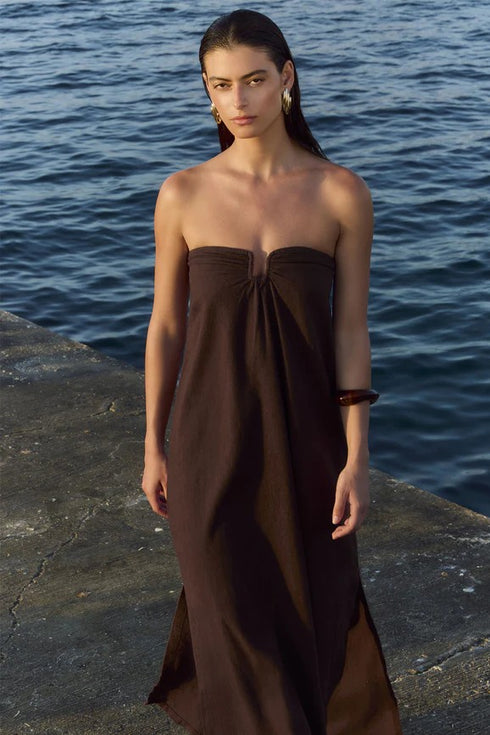 Gottex Luma La Mar U Wire Midi Dress